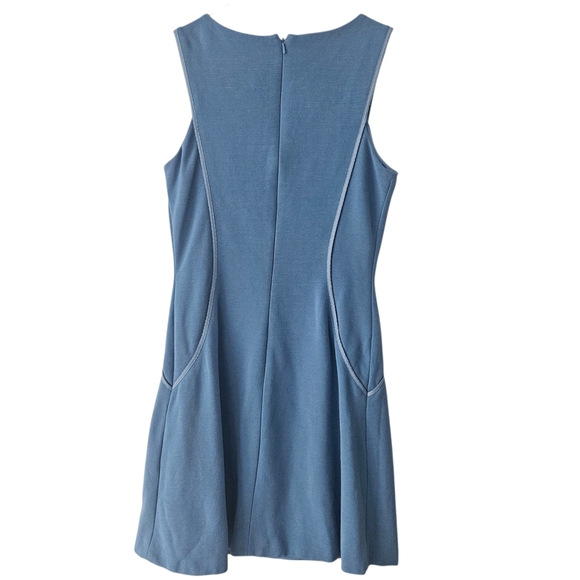 Reiss April Sapphire Fit and Flare Dress Size 6 - Picture 3 of 9
